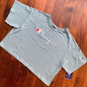 Champion Crop T-Shirt Women’s XL (100% Cotton)